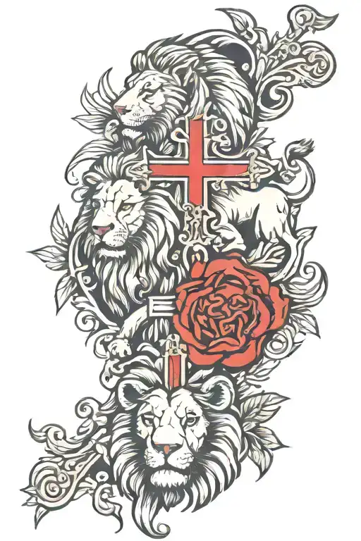 Crosses Lions Jesus Kimberly