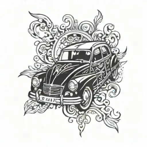 Citroen Xsara Typography