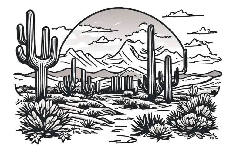 Arizona Desert Landscape