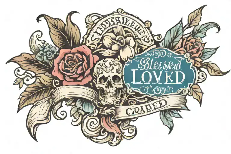 Blessed Loved Graced
