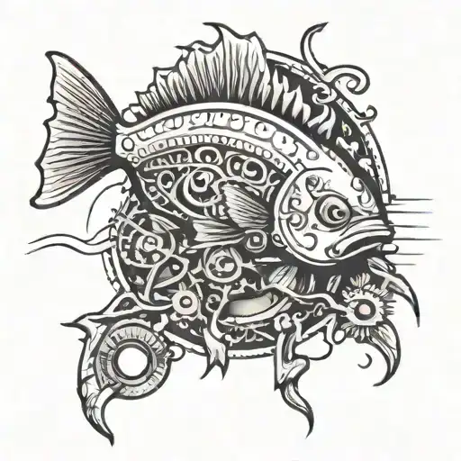 Mechanical Bio Fish Stop With Chain And Sprockets