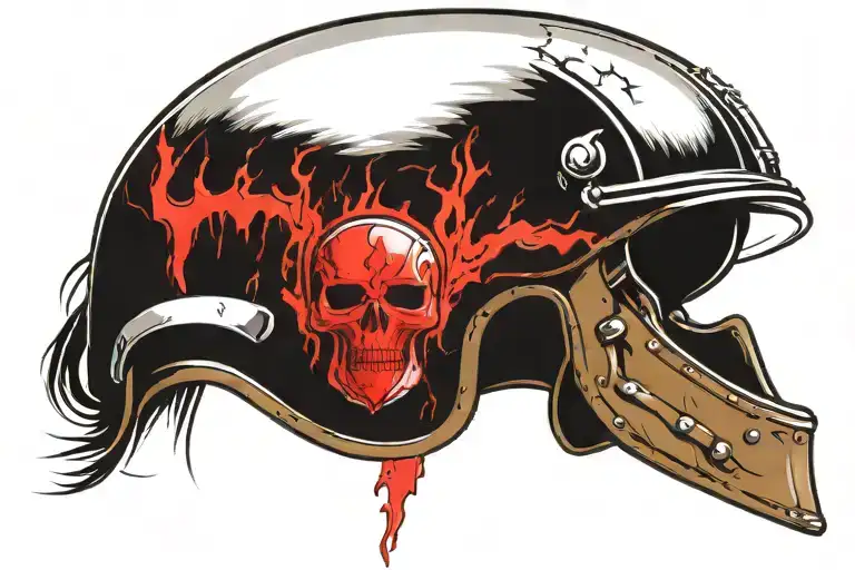 The Bloody Helmet Of The Modern Military Helmet