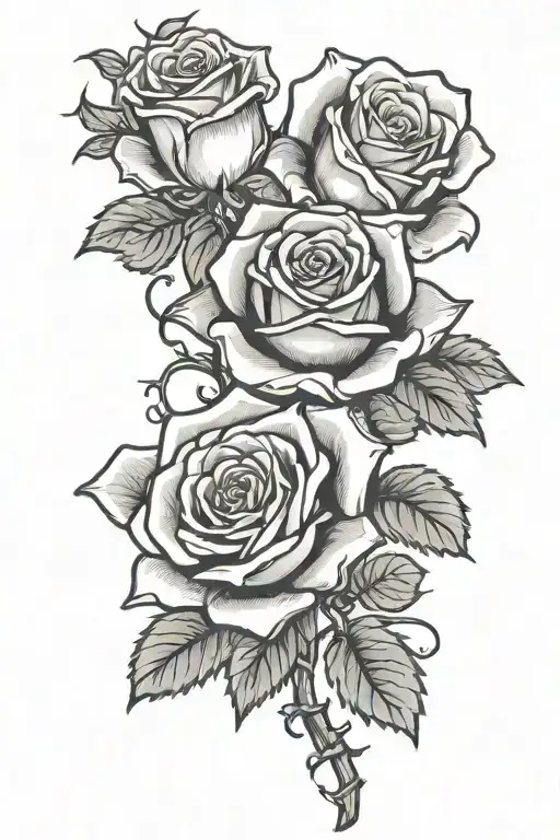 Roses Intertwined