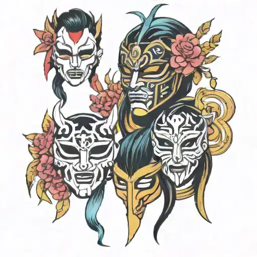 Azakana Masks From League Of Legends