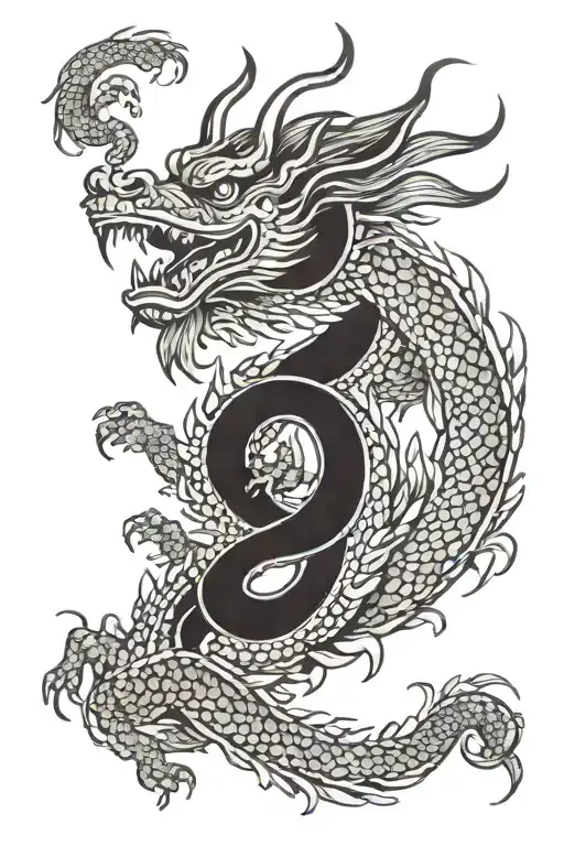 Chinese Dragon Wrapped