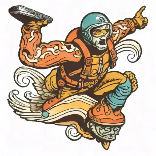 Skydiving