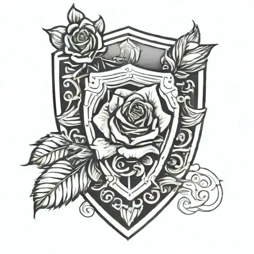 Apo Shield With Roses
