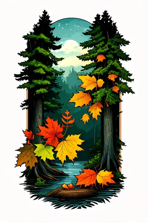 Forest And Autumn
