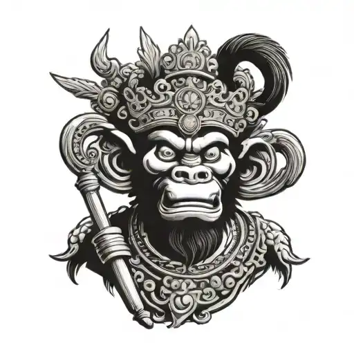 Cambodian Monkey King