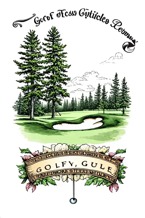 Golf Course Landscape