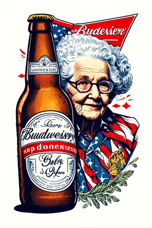 Budweiser Memorial For Grandma