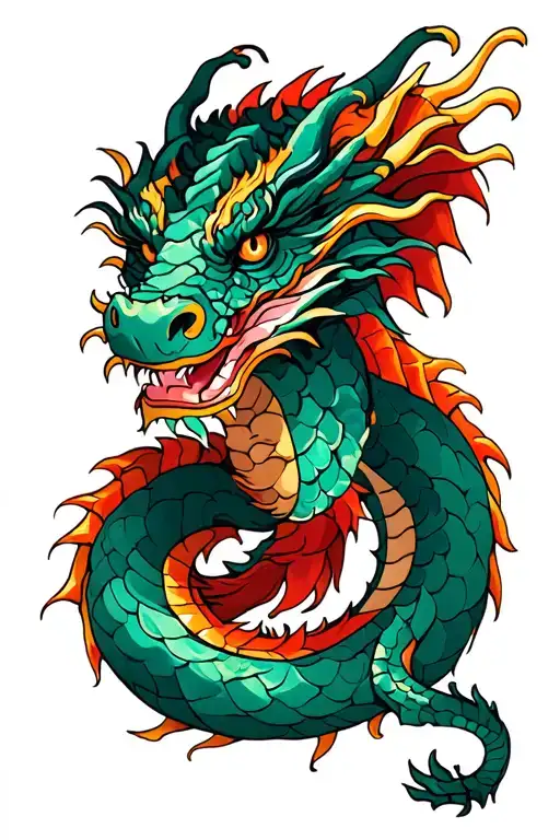 Dragon Wrapped Loosely