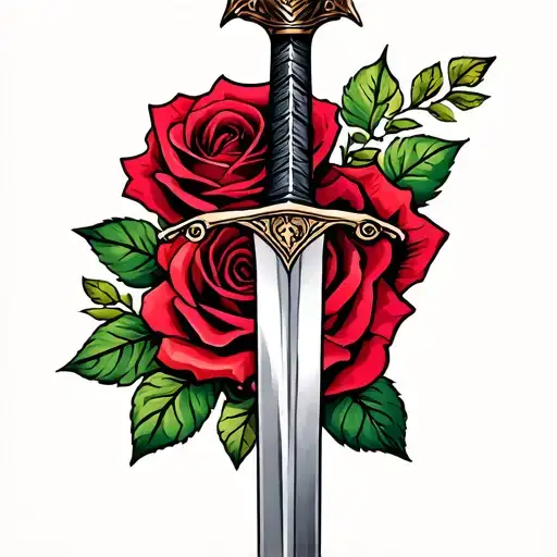Sword And Roses