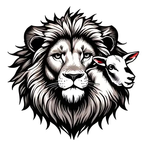 Lion And Lamb