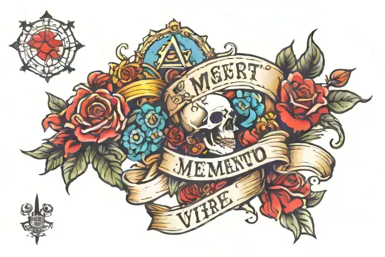 Moment Mori Memento Vivere Written That's It