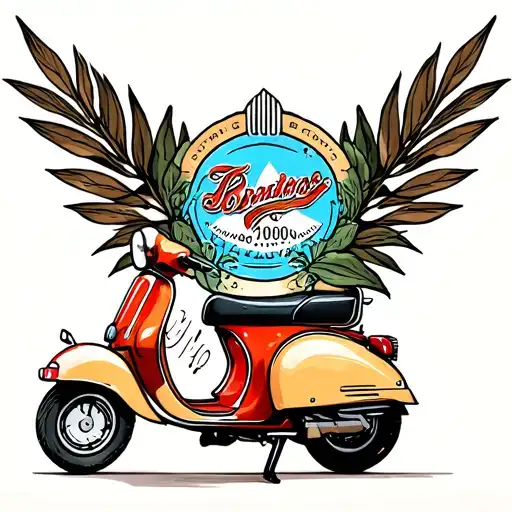 Vespa Scooter