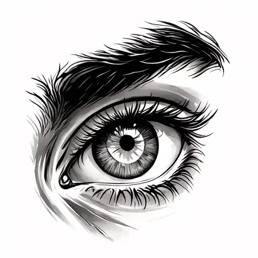 Male Realistic Eye