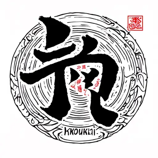 Kyokushin Kanji On Kanku