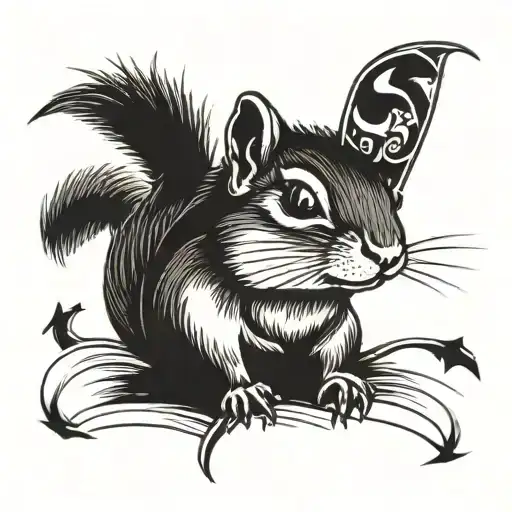 A Bad-ass Chipmunk