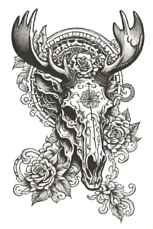 Moose Skull