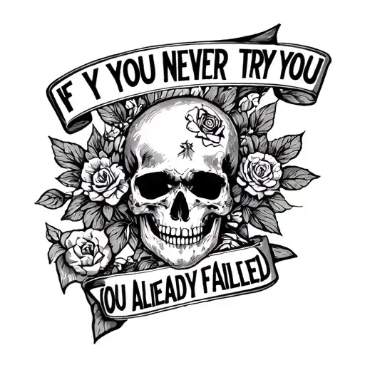 If You Never Try You Already Failed