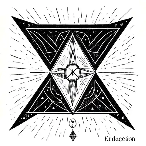 Law Of Attraction Geometric Triangle