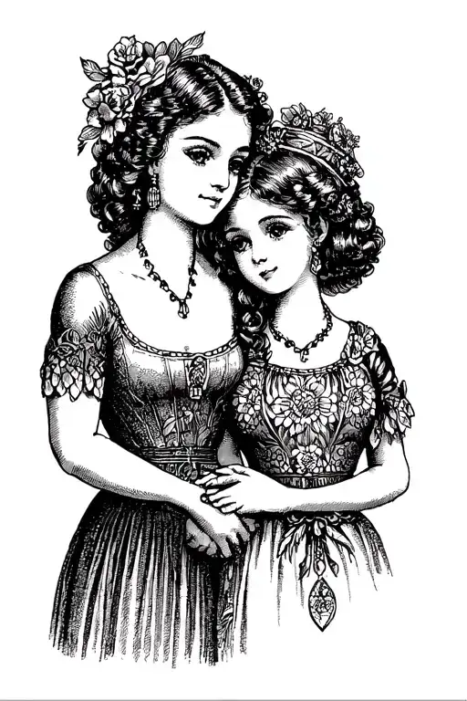 Wife And Stepdaughter