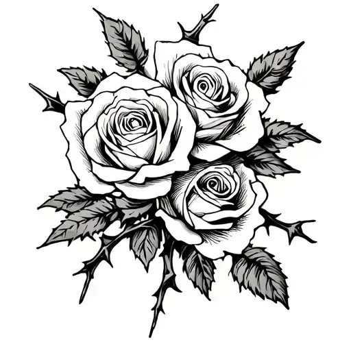 Roses And Thorns Wrapping