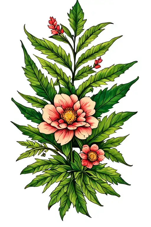 Nature Plant Pattern