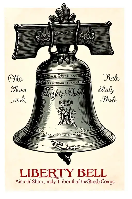 Liberty Bell Mortar Shell