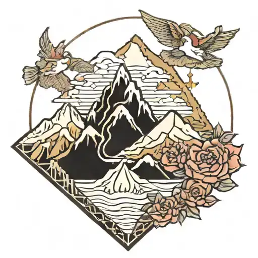 Kintsugi Ging And Gang With Mountain