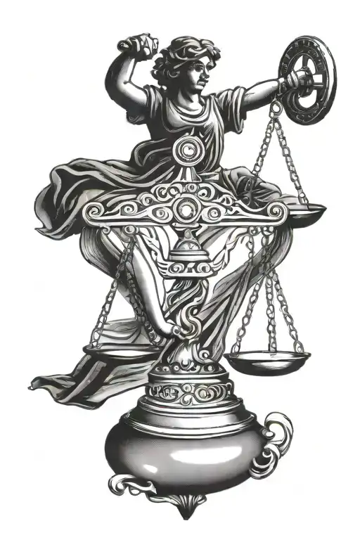 Scales Of Justice Libra