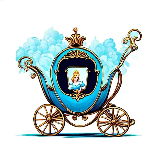 Cinderella Carriage Cartoon