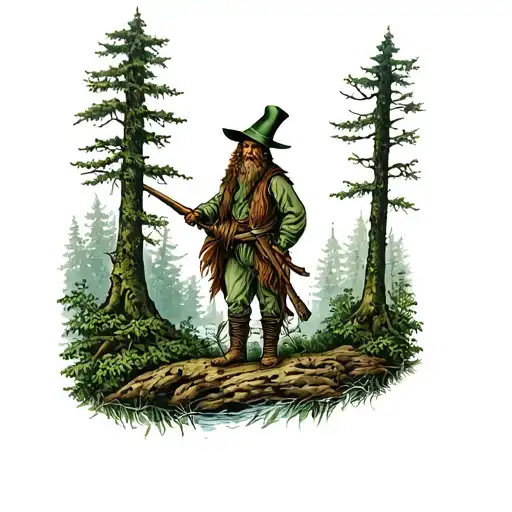 Tom Bombadil In The Forest