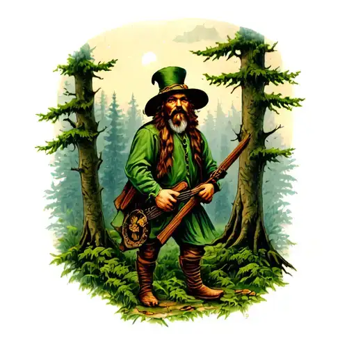 Tom Bombadil In The Forest