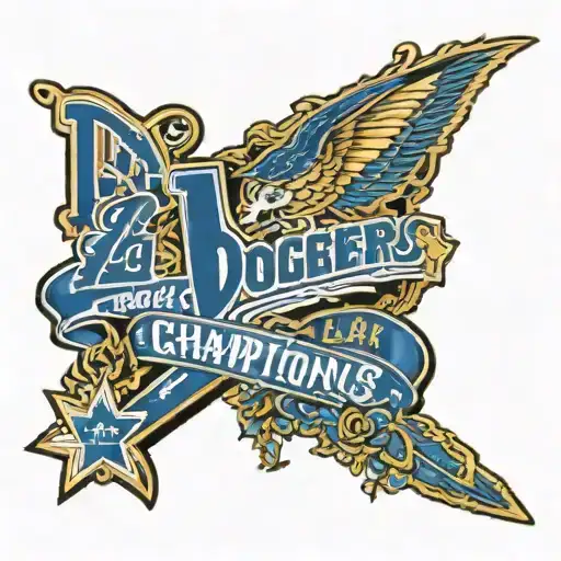 La Dodgers World Series Champions With