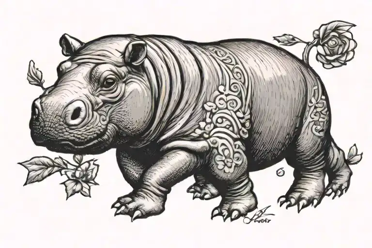 Baby Hippo