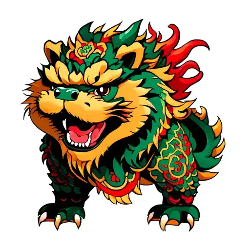 Chow Chow Dragon