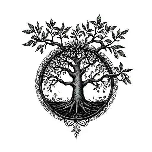 Garden Of Eden Tree Of Life