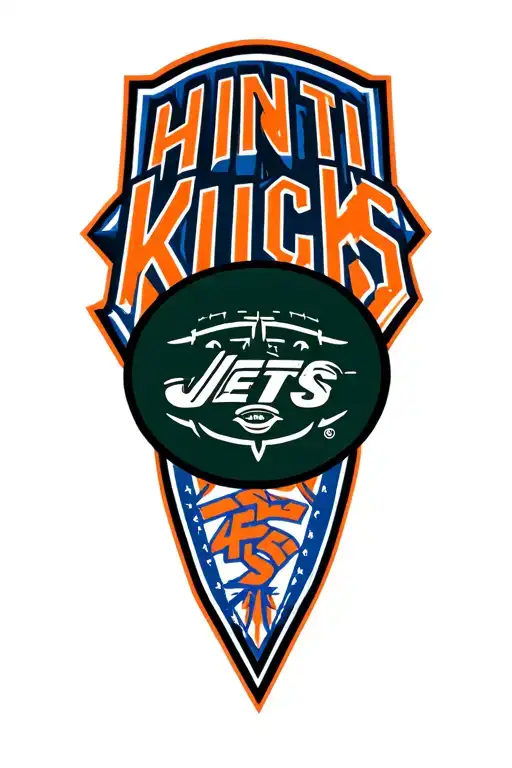 New York Mets Knicks And Jets Logo