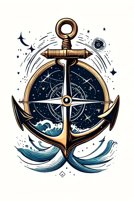 Anchor Compass Waves Constellations