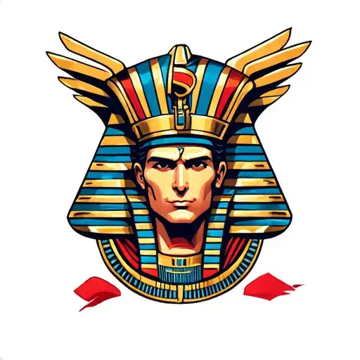 King Tut Superman Logo