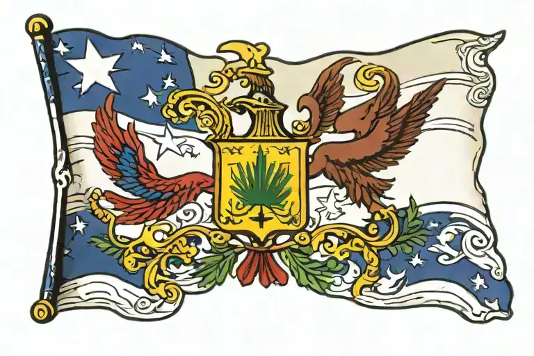 Acadiana Flag Waving