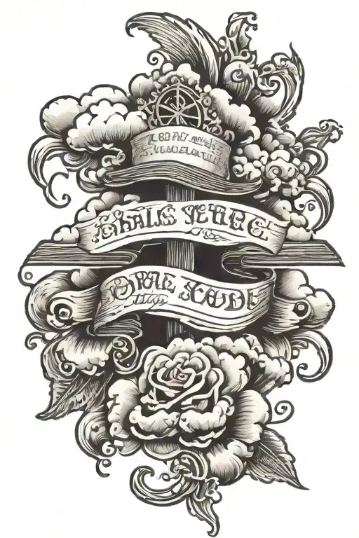 Bible Verse With Clouds