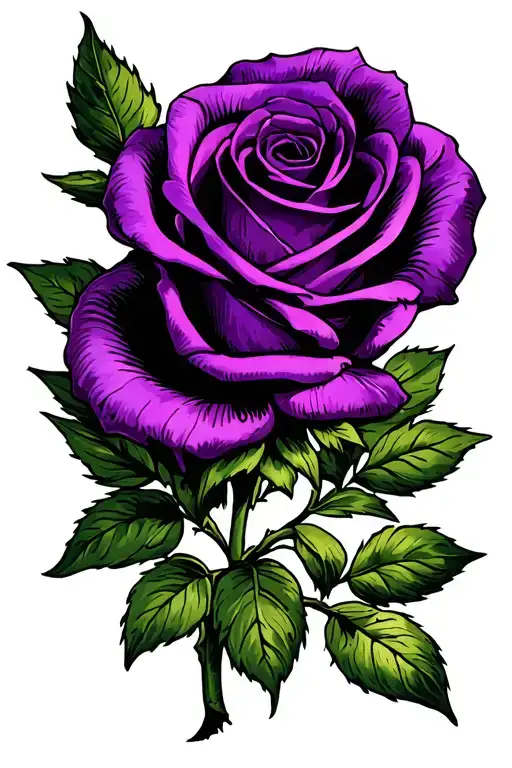 A Single Purple Rose