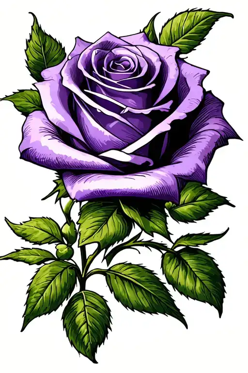 A Single Purple Rose