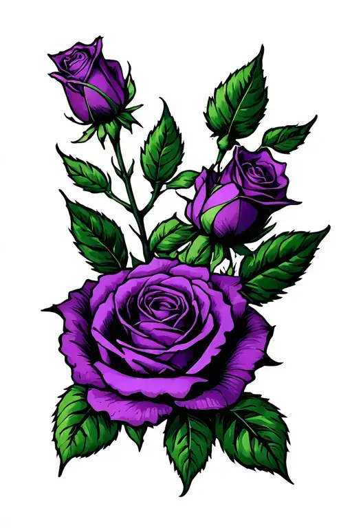 A Single Purple Rose