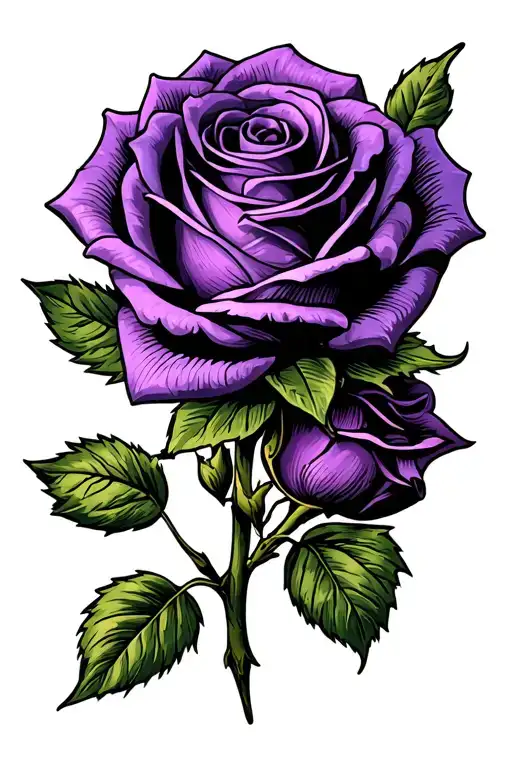 A Single Purple Rose