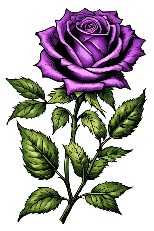 A Single Purple Rose