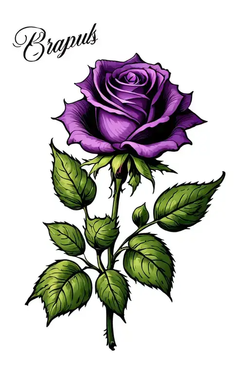 A Single Purple Rose